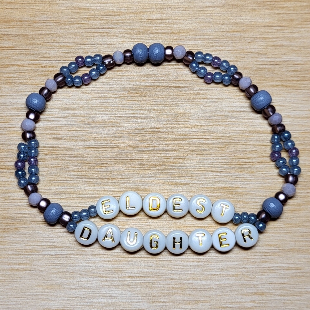Eldest Daughter- Taylor Swift Friendship Bracelet, Double Strand